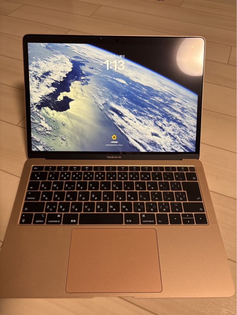MacBook Air 13インチ ゴールド