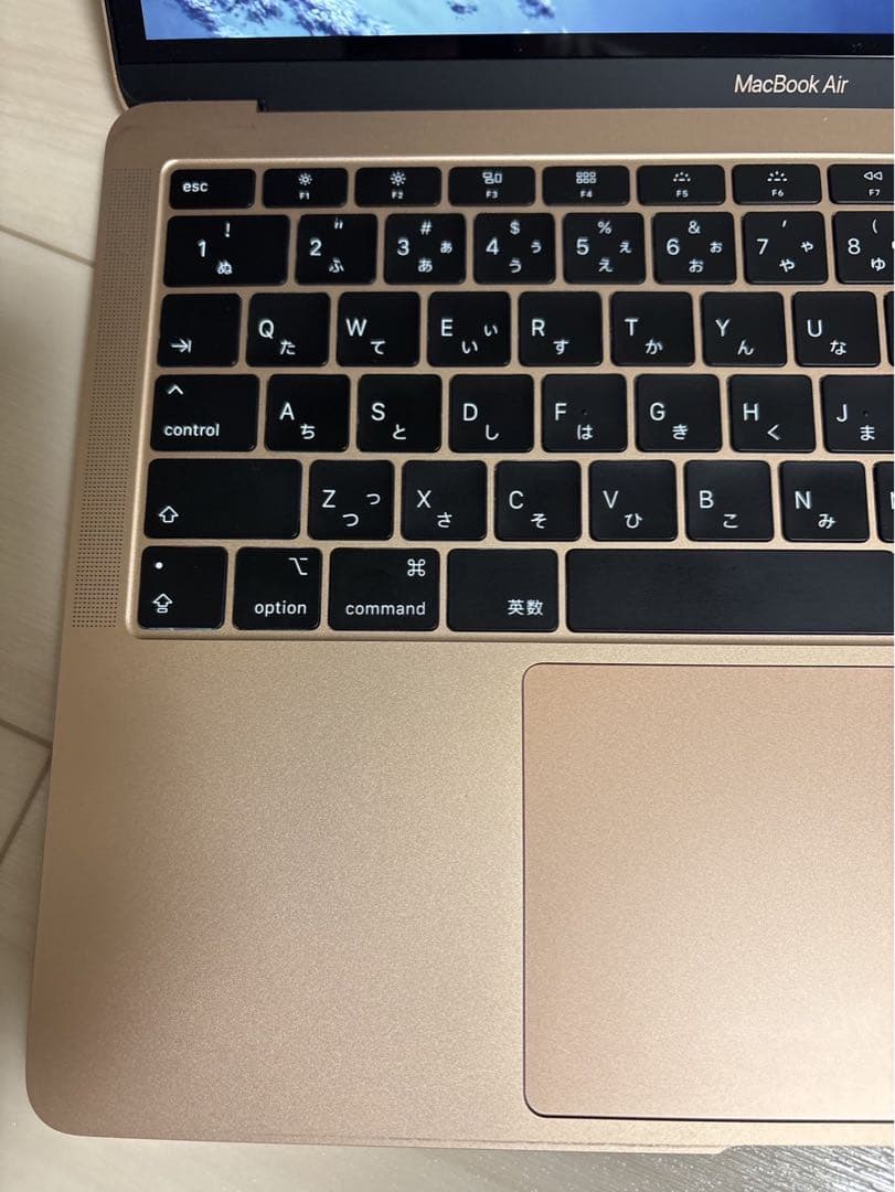 MacBook Air 13インチ ゴールド
