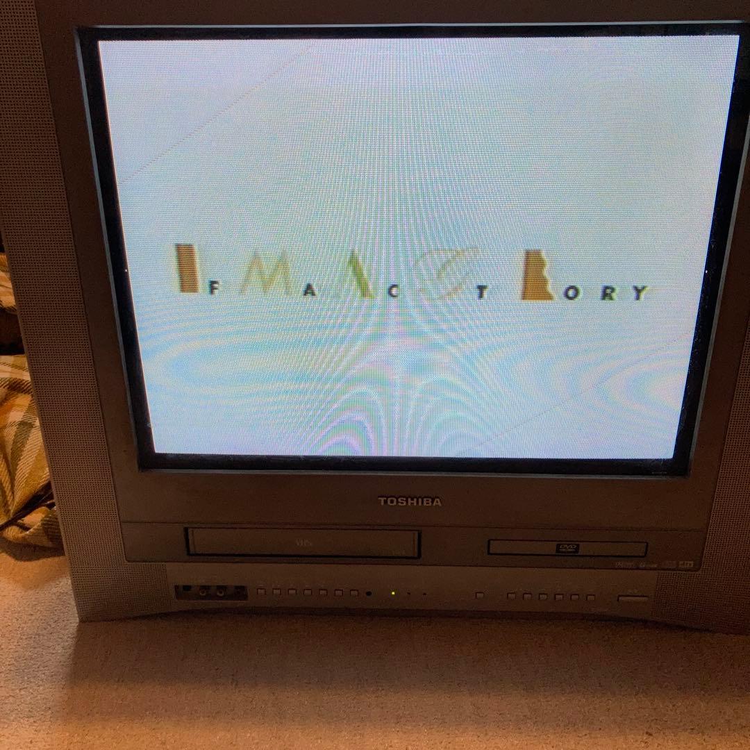 ブラウン管テレビ　TOSHIBA21VD18