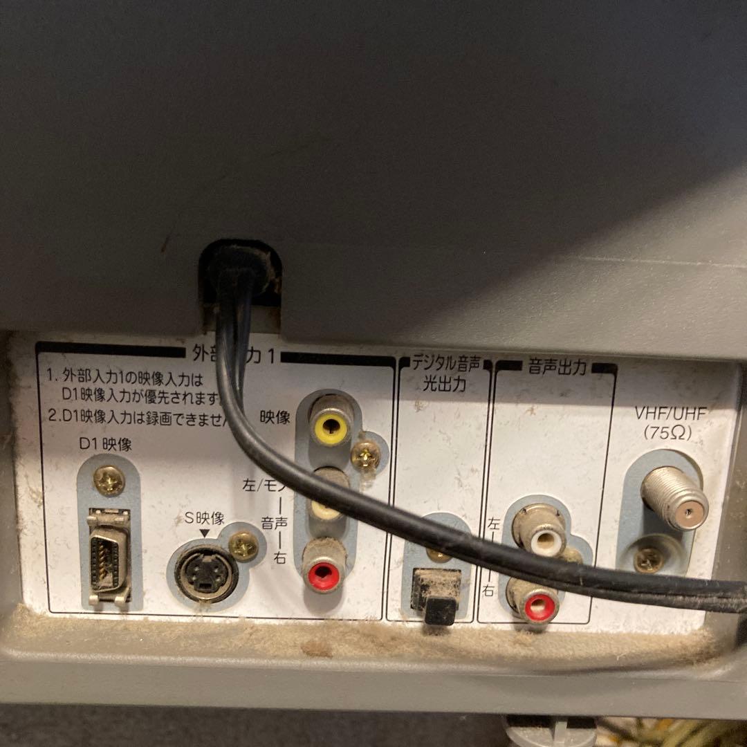 ブラウン管テレビ　TOSHIBA21VD18