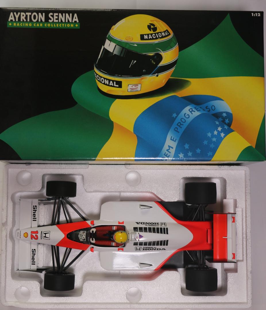 超貴重ビックスケール１／12　マクラーレン・ホンダMP4／4 セナ・コレクション