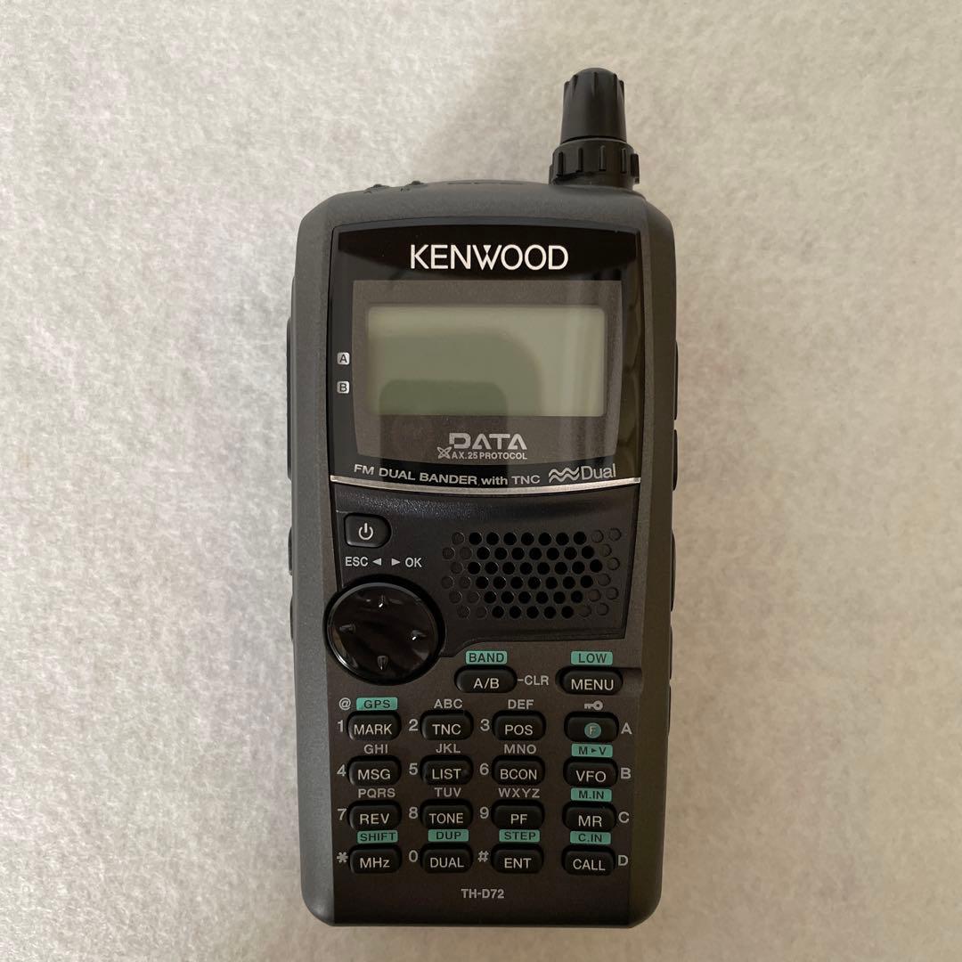 KENWOOD TH-D72 144/430MHz FMデュアルバンダー