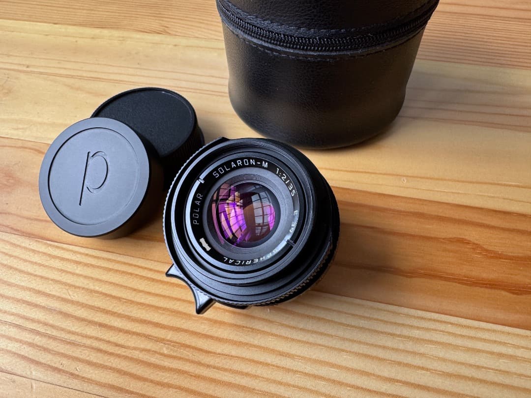 ライカ M POLAR SOLARON-M 35mm F2 ブラックペイント