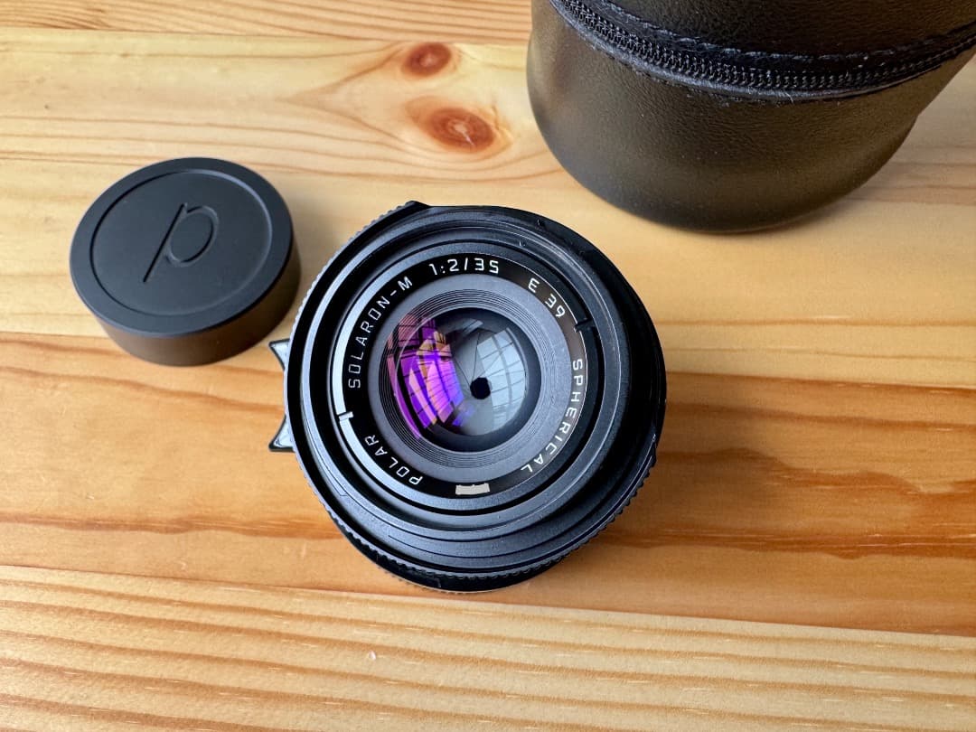 ライカ M POLAR SOLARON-M 35mm F2 ブラックペイント