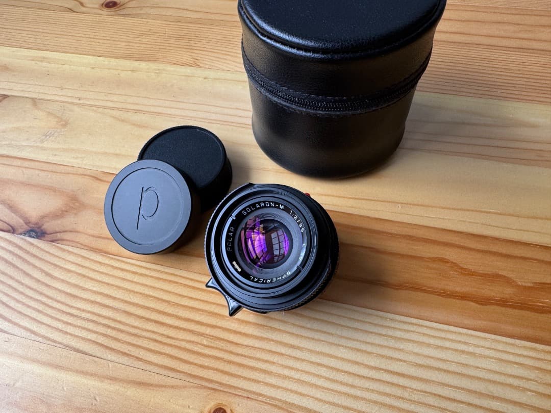 ライカ M POLAR SOLARON-M 35mm F2 ブラックペイント