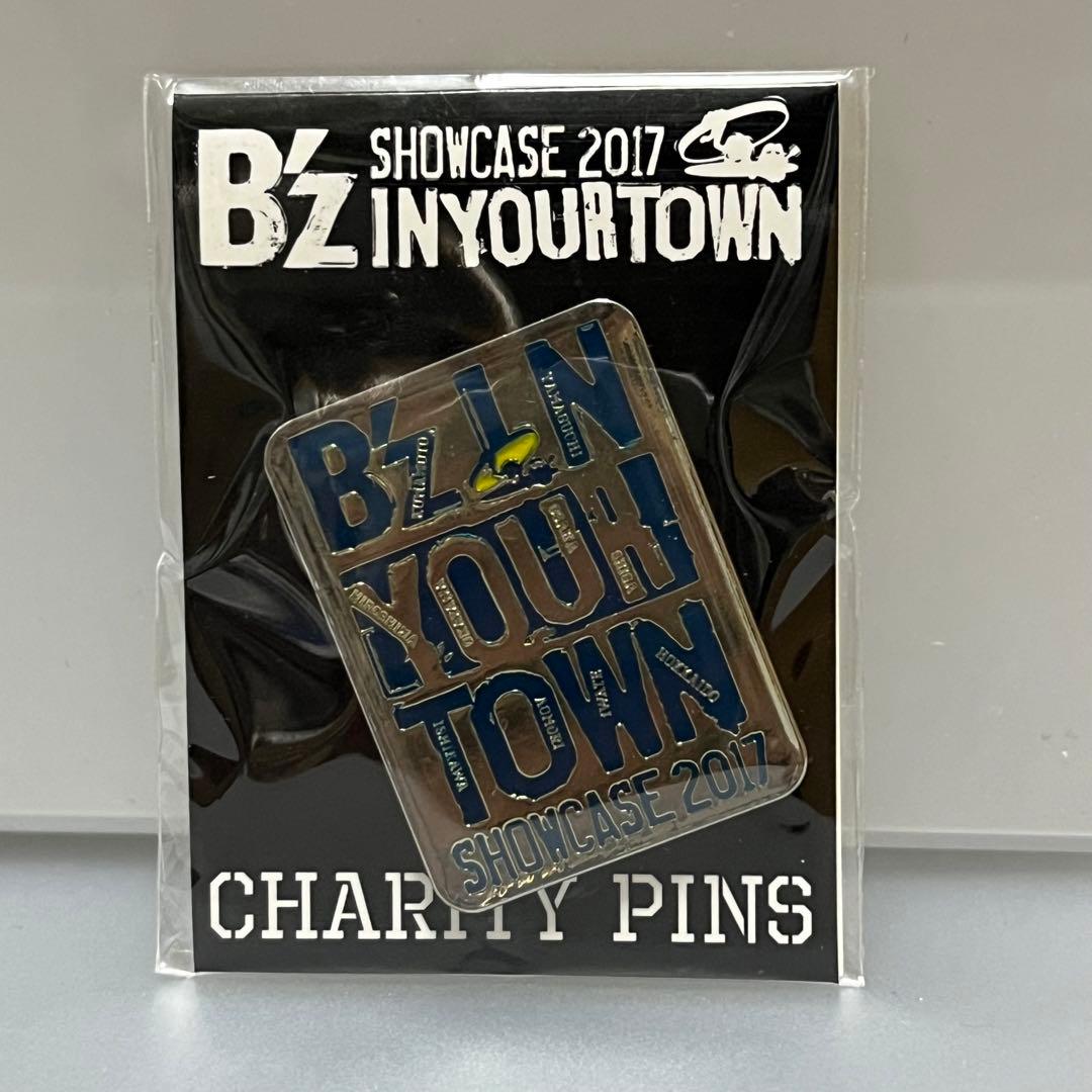 B'z IN YOUR TOWN SHOWCASE 2017 ピンバッジ