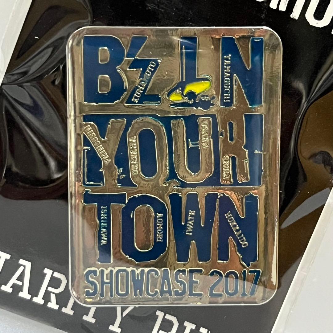 B'z IN YOUR TOWN SHOWCASE 2017 ピンバッジ