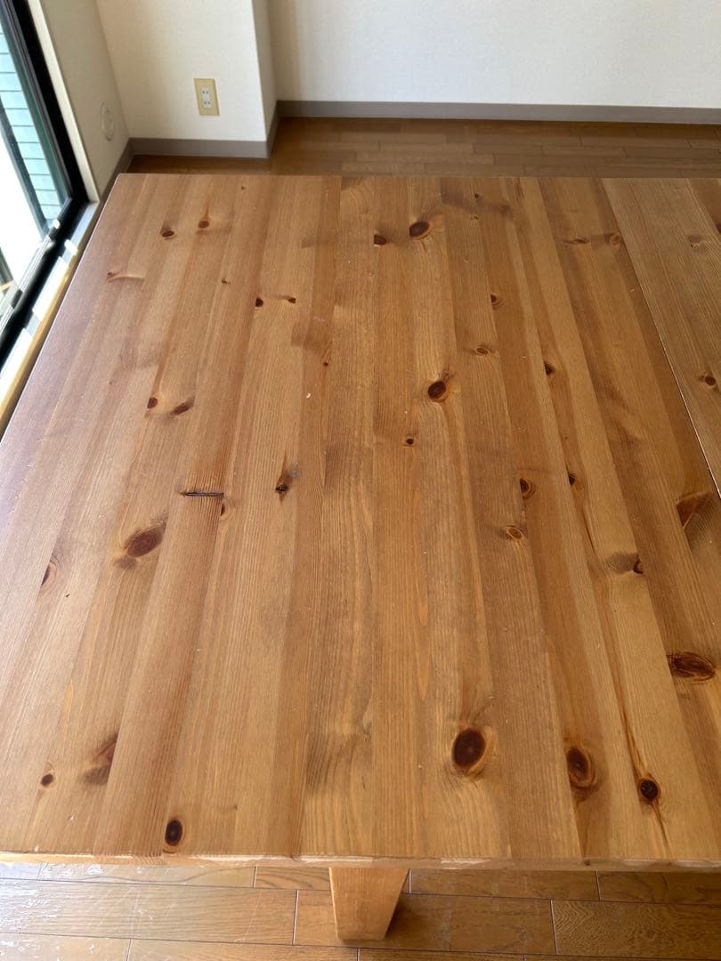 IKEA イケア 伸長式 ダイニングテーブル 無垢材　STORNAS　廃盤