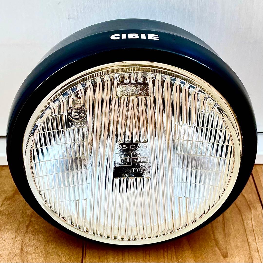 当時物 CIBIE シビエ 凹み ヘッドライト 160φ バブ CB250T