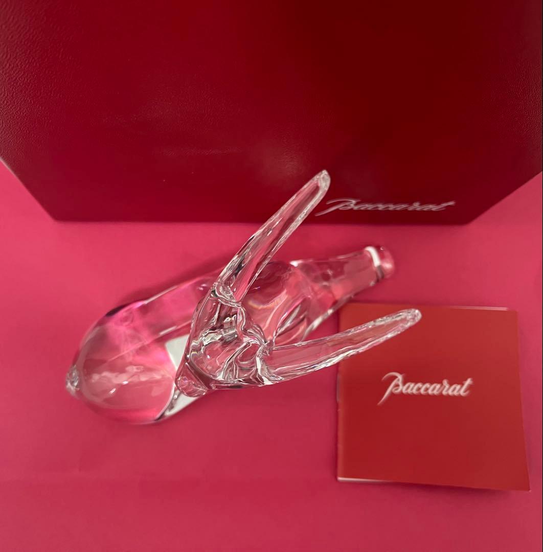 【即決価格】BACCARAT バカラ 鹿の置物 インテリア