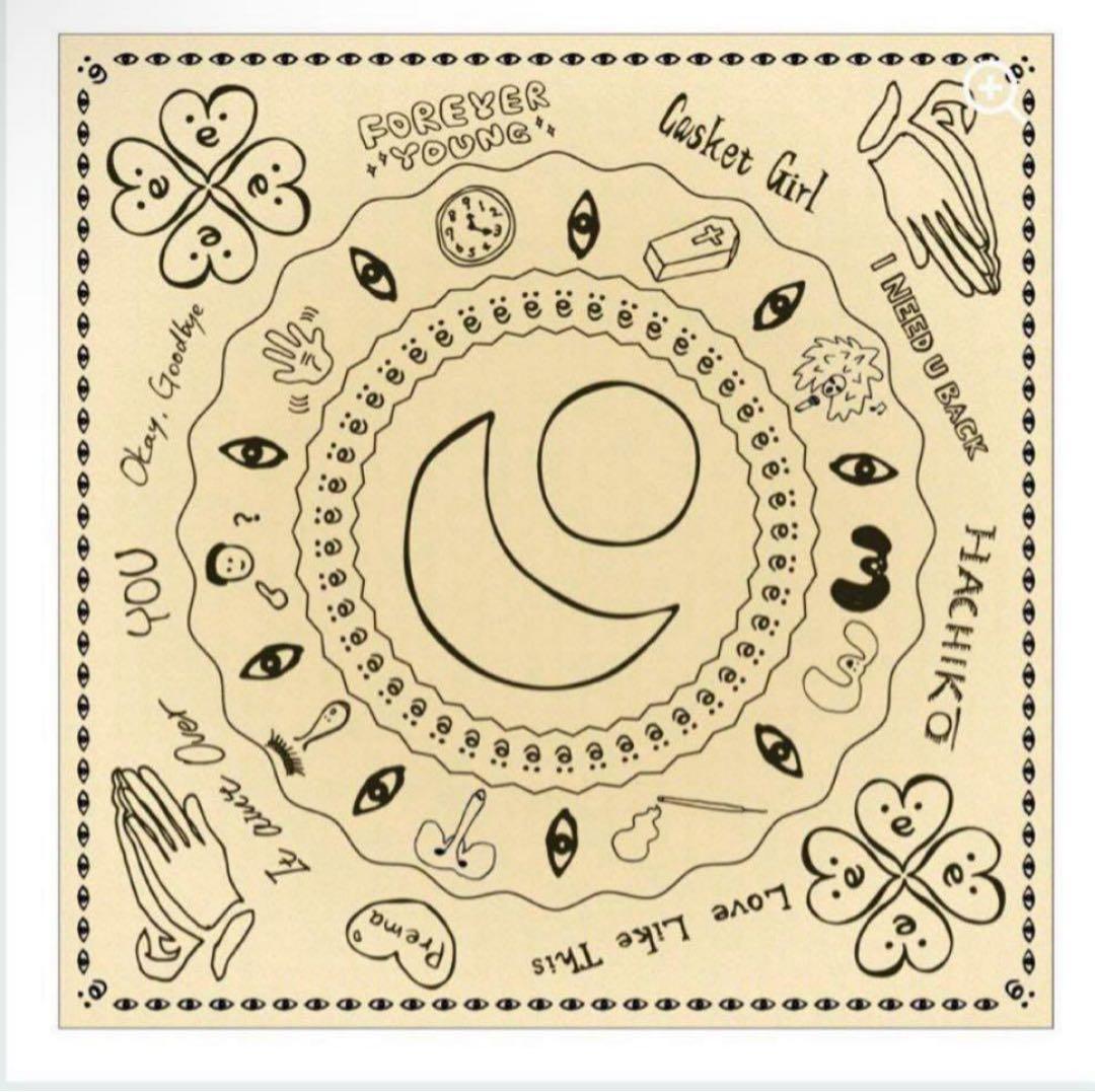 藤井風プレマグッズPrema バンダナブラック&アイボリー２枚セットおまけ付き