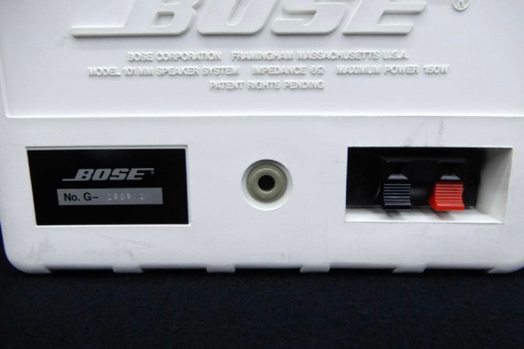 BOSE 101MMW 連番 ホワイト スピーカー メンテナンス済 動作品