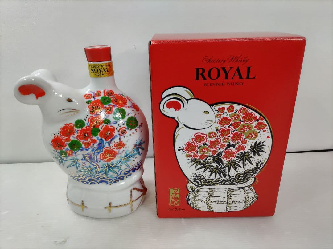 ●SUNTORY ローヤル 子歳干支ボトル2020 600ml43％