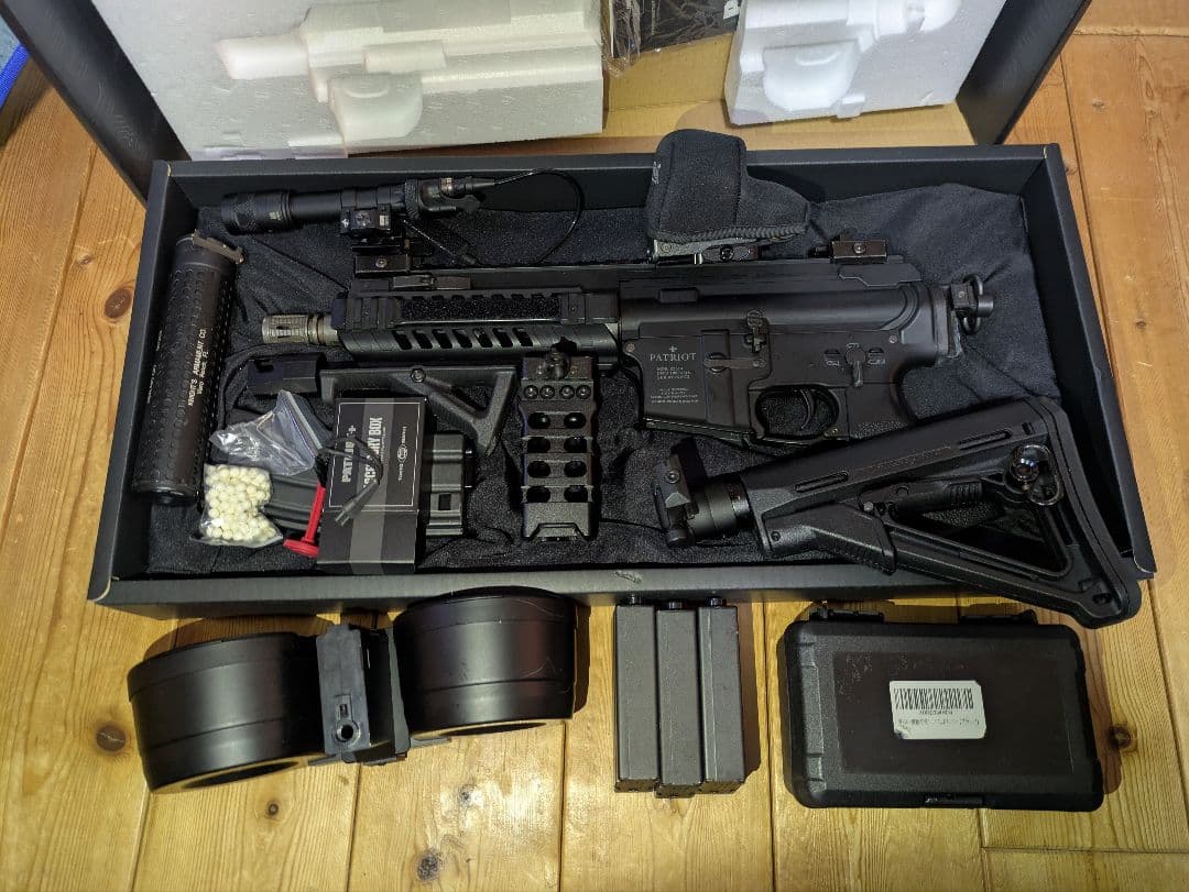 東京マルイパトリオットプラス 付属品多数