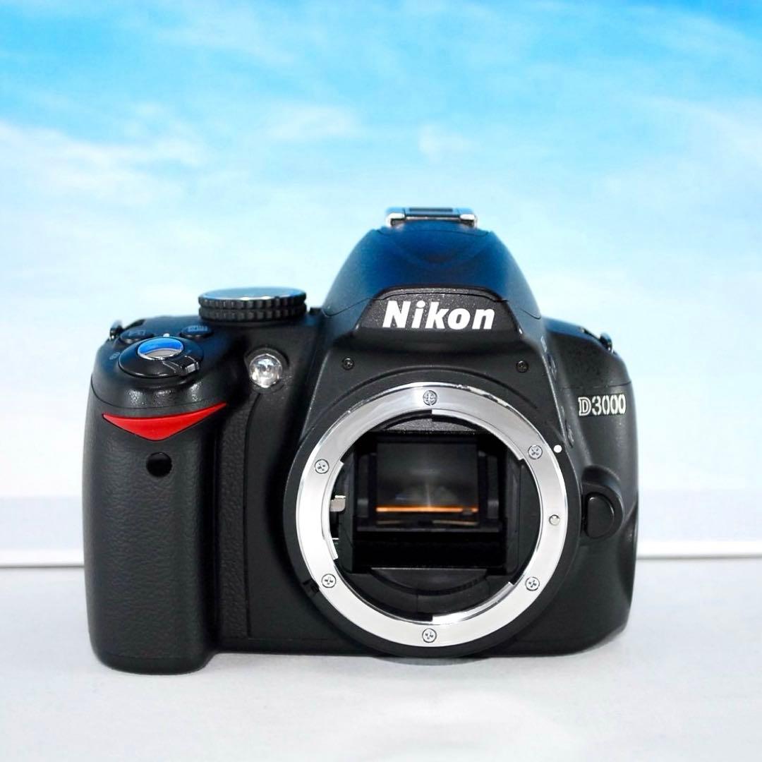 ❤️美品❤️Nikon D3000 レンズキット 初心者おすすめセット✨即撮影可能✨