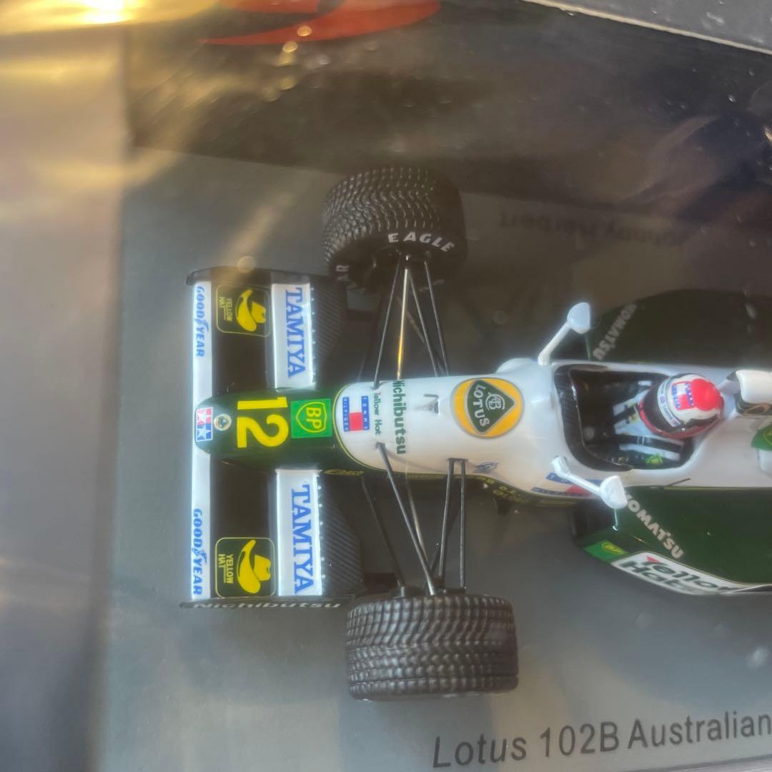 絶版　1/43 ロータス　102B オーストラリアGP 1991 J.ハーバート