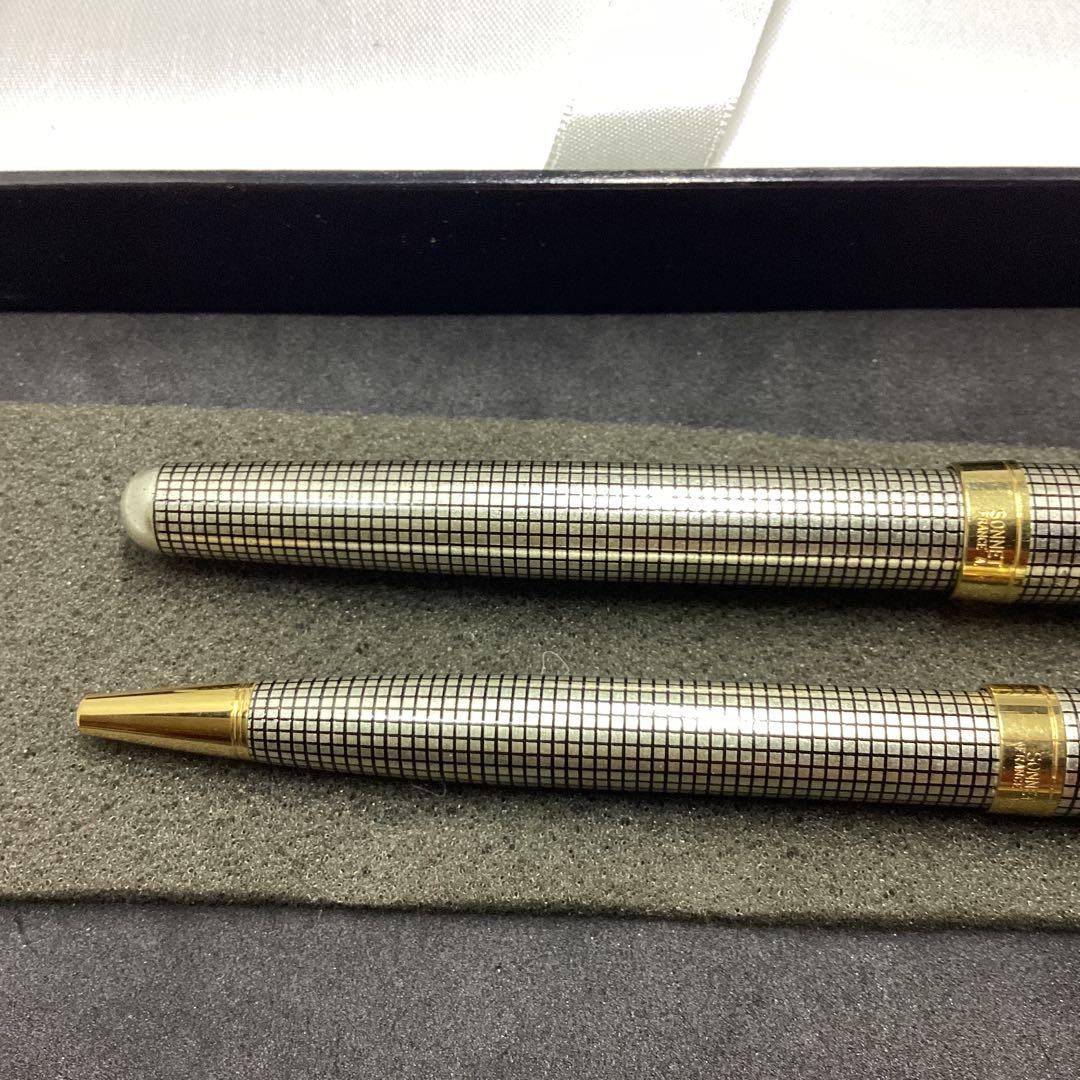 パーカー　ボールペン　万年筆　ソネットプレシャス　シズレGTスターリングシルバー