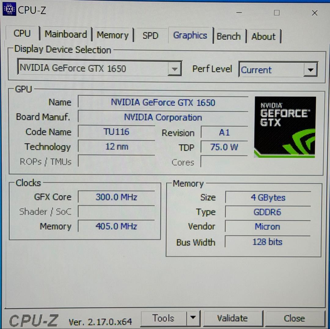 グラフィックボード・グラボ・ビデオカード Palit GeForce GTX 1650 StormX OC D6 4GB