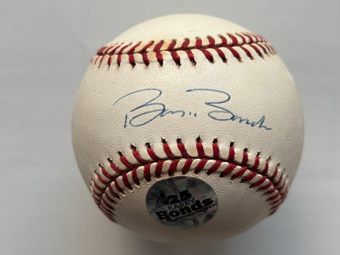 超貴重!! BONDS ボンズ 直筆サインボール(ボンズ公認ホロ&証明書付)
