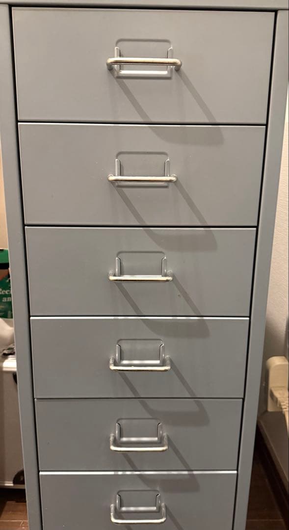 【直接渡し可】IKEA HELMERヘルメルキャビネット工具入れ廃盤激レアカラー