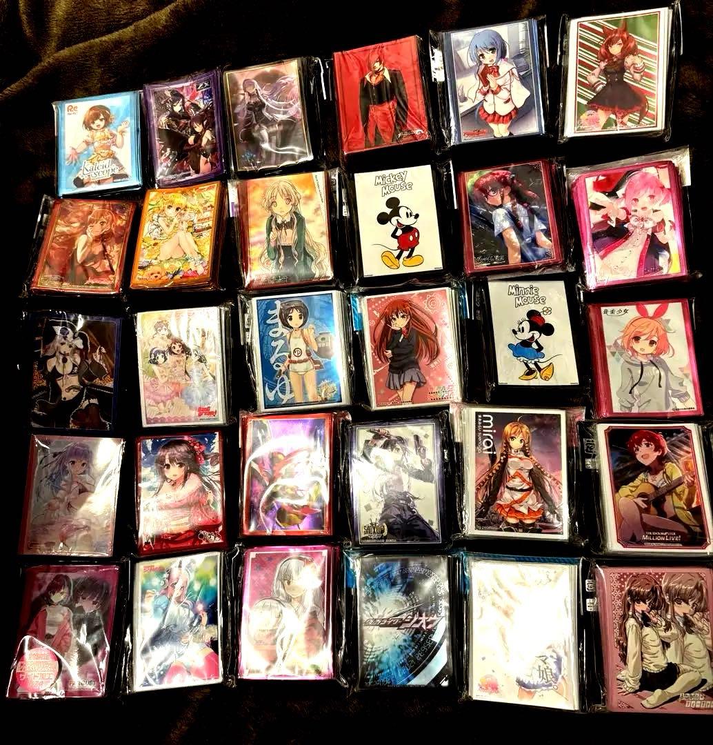 【大量】キャラクタースリーブ まとめ売り80個セット