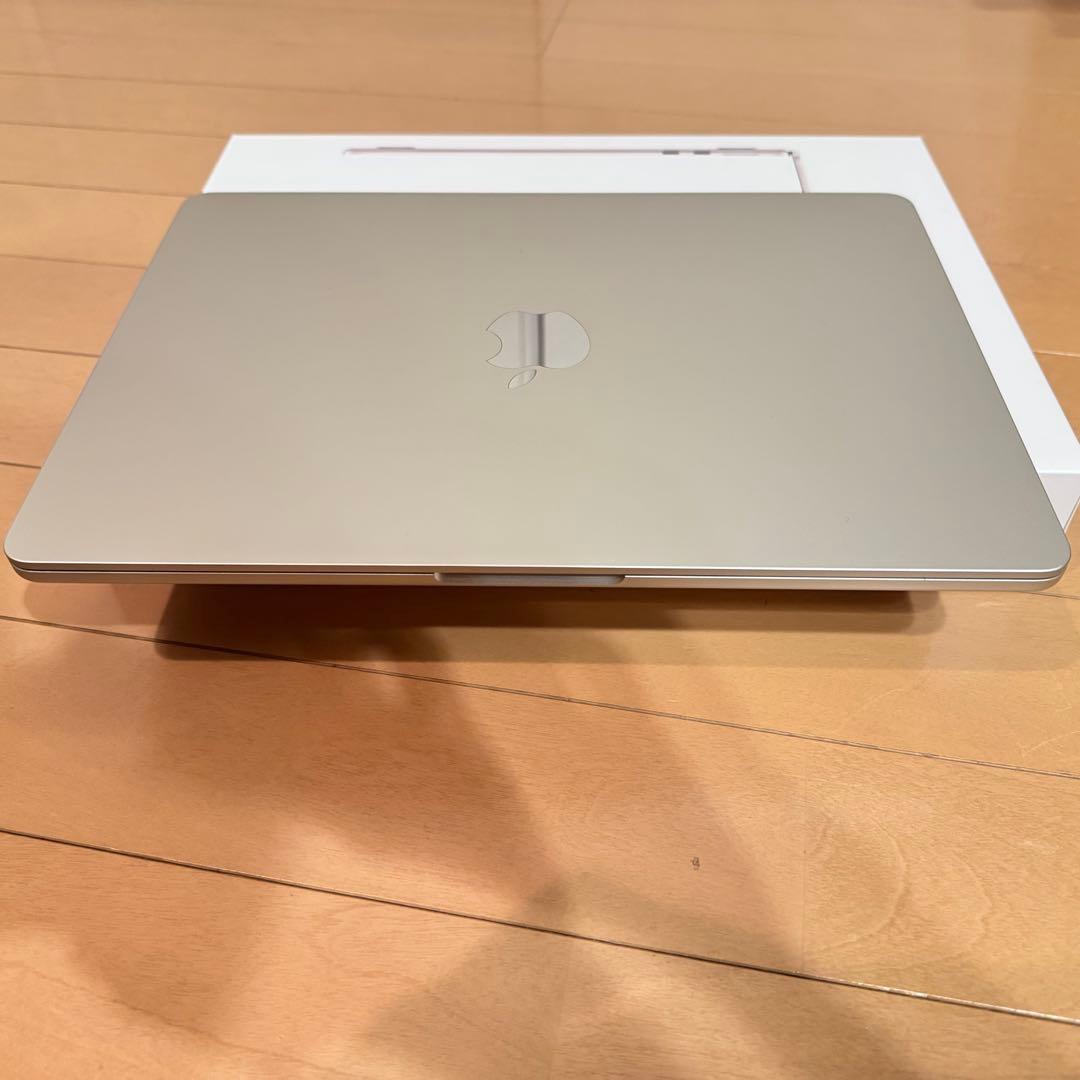 【美品】MacBookAir M2スターライト 日本語キーボード