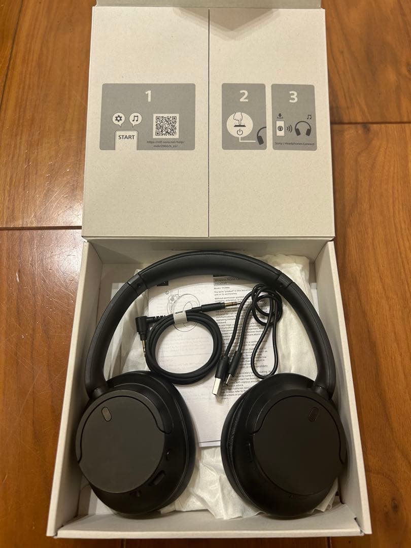 SONY WH-CH720N ワイヤレスヘッドホン ブラック　しょー