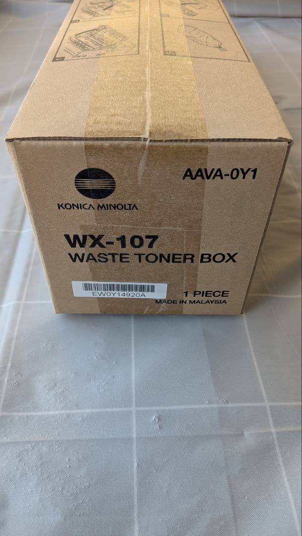 コニカミノルタ　TN328 WX107 トナー4色セット＋廃トナーBOX