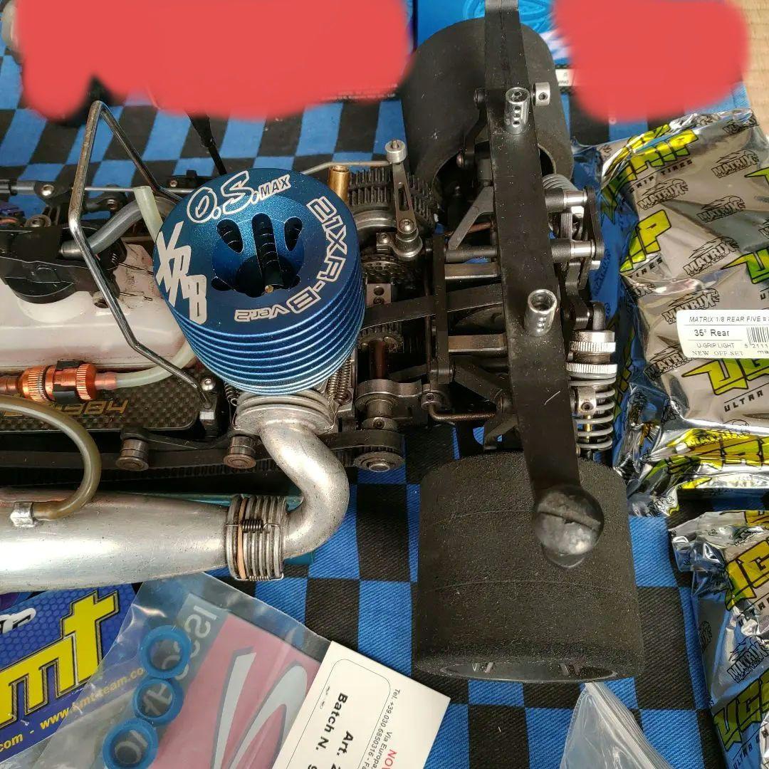 BMT 1/8レーシング　O.S　21XZ-B 動作可能な中古品！