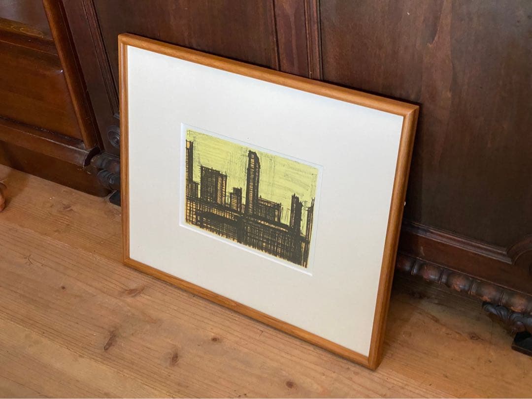 ベルナール・ビュッフェ ニューヨークシリーズ 額縁 アート インテリア