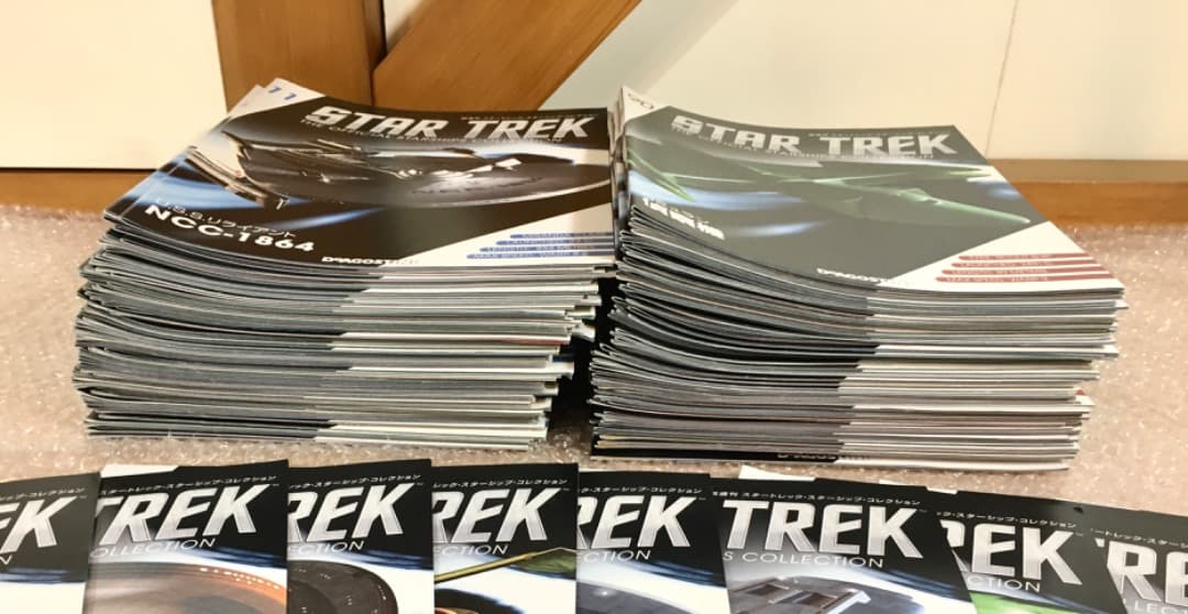 ○ 全160巻冊子のみ STAR TREK スタートレック ディアゴスティーニ