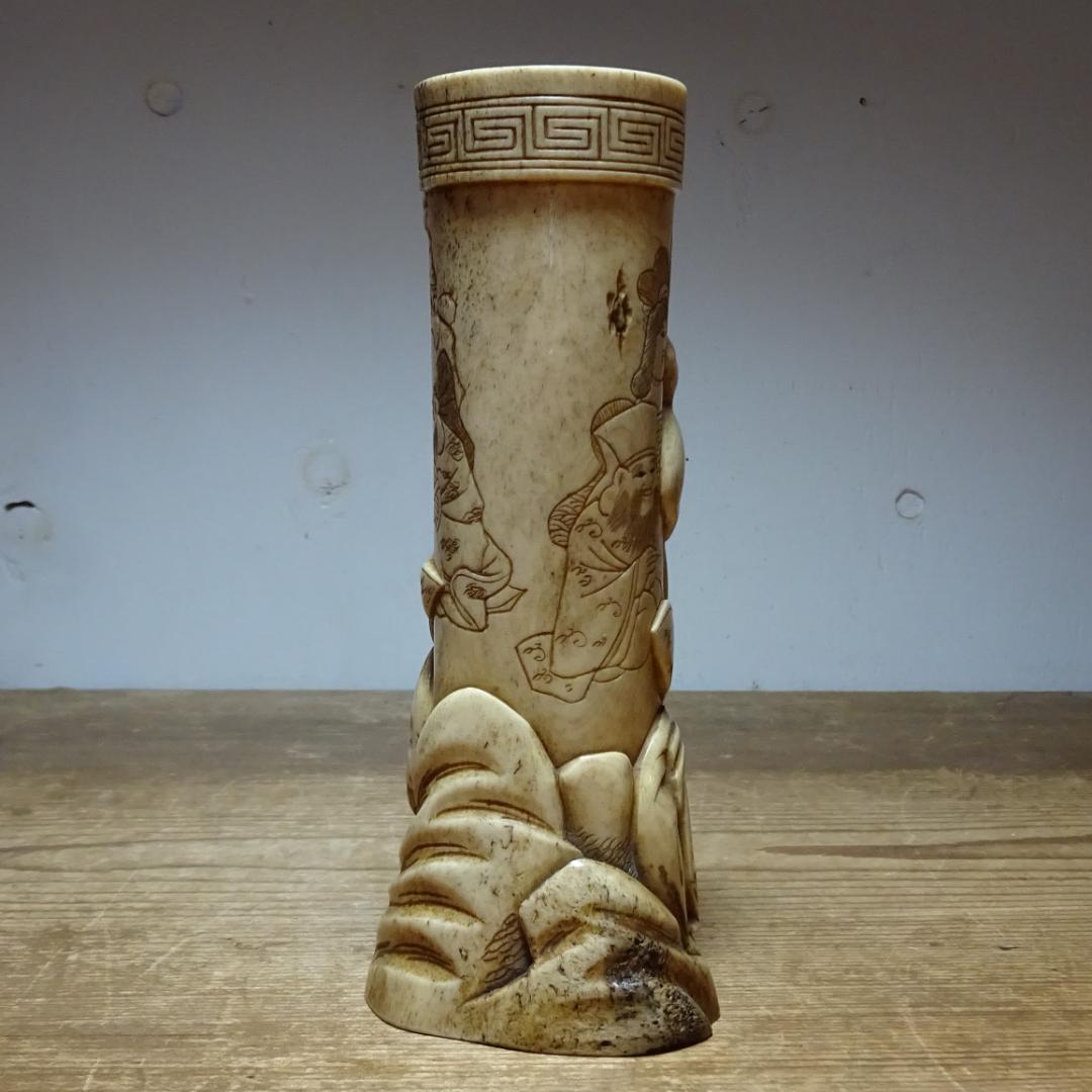 ま*ん様 七福神　細密彫刻　キズ、ヨゴレあり〼　根付　提げ物