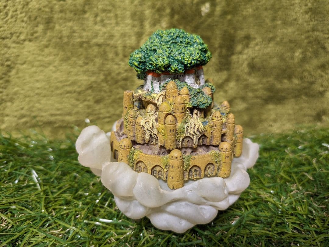 聖堕天使　スタジオジブリ　天空の城ラピュタ　空中庭園フィギュア　二万馬力