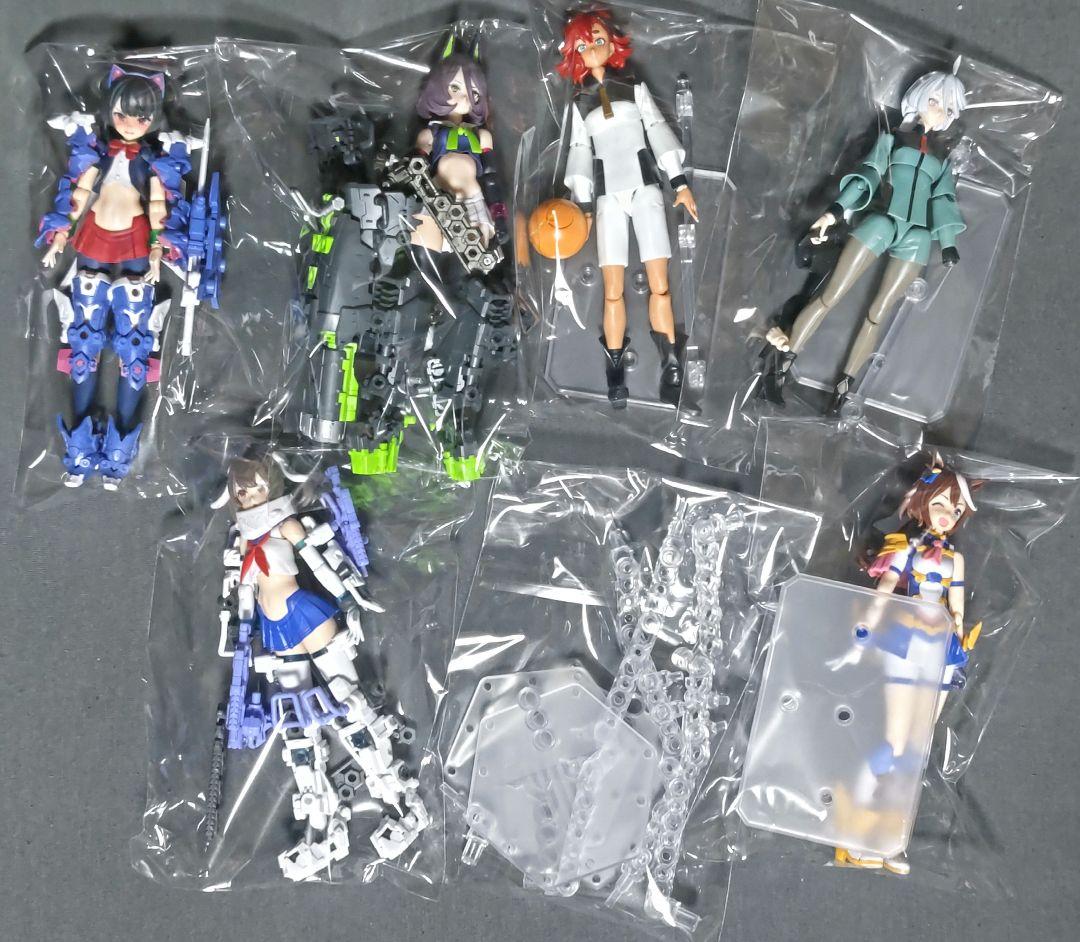 (組み立て済)美少女プラモ　メガミデバイス　まとめ売り(ジャンクパーツ)