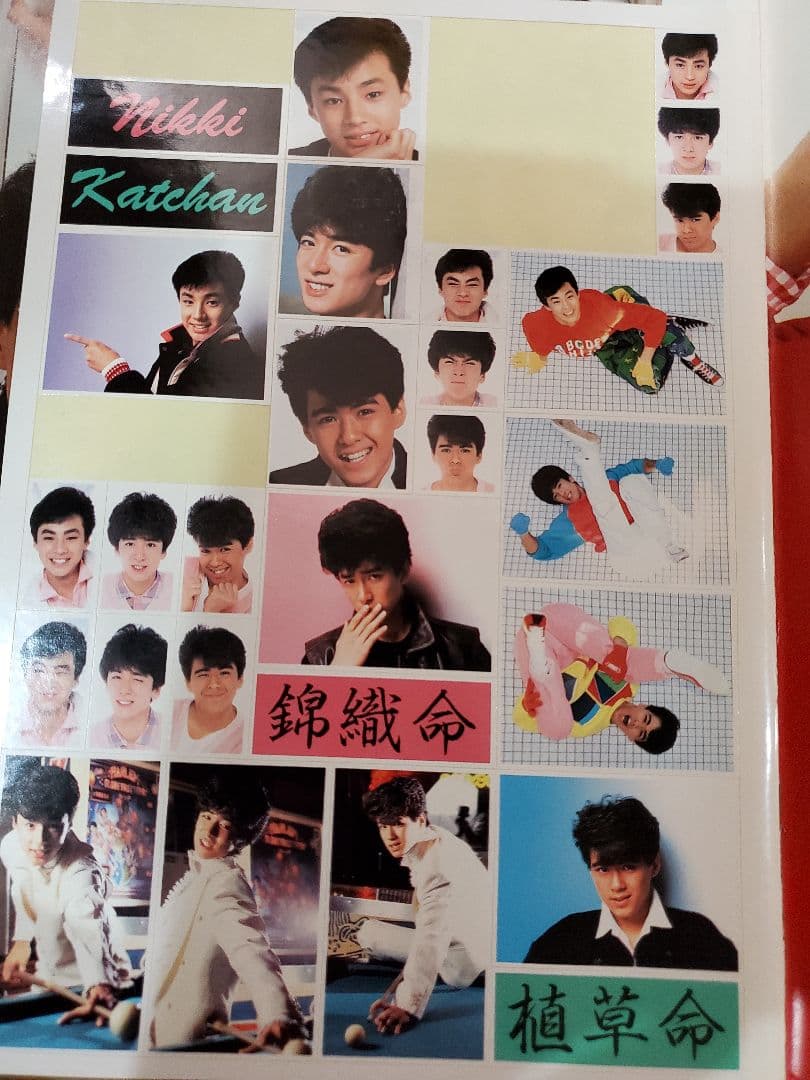 少年隊 希少 袋つきコンサートパンフレット カレンダーシール　半券　本(おまけ)