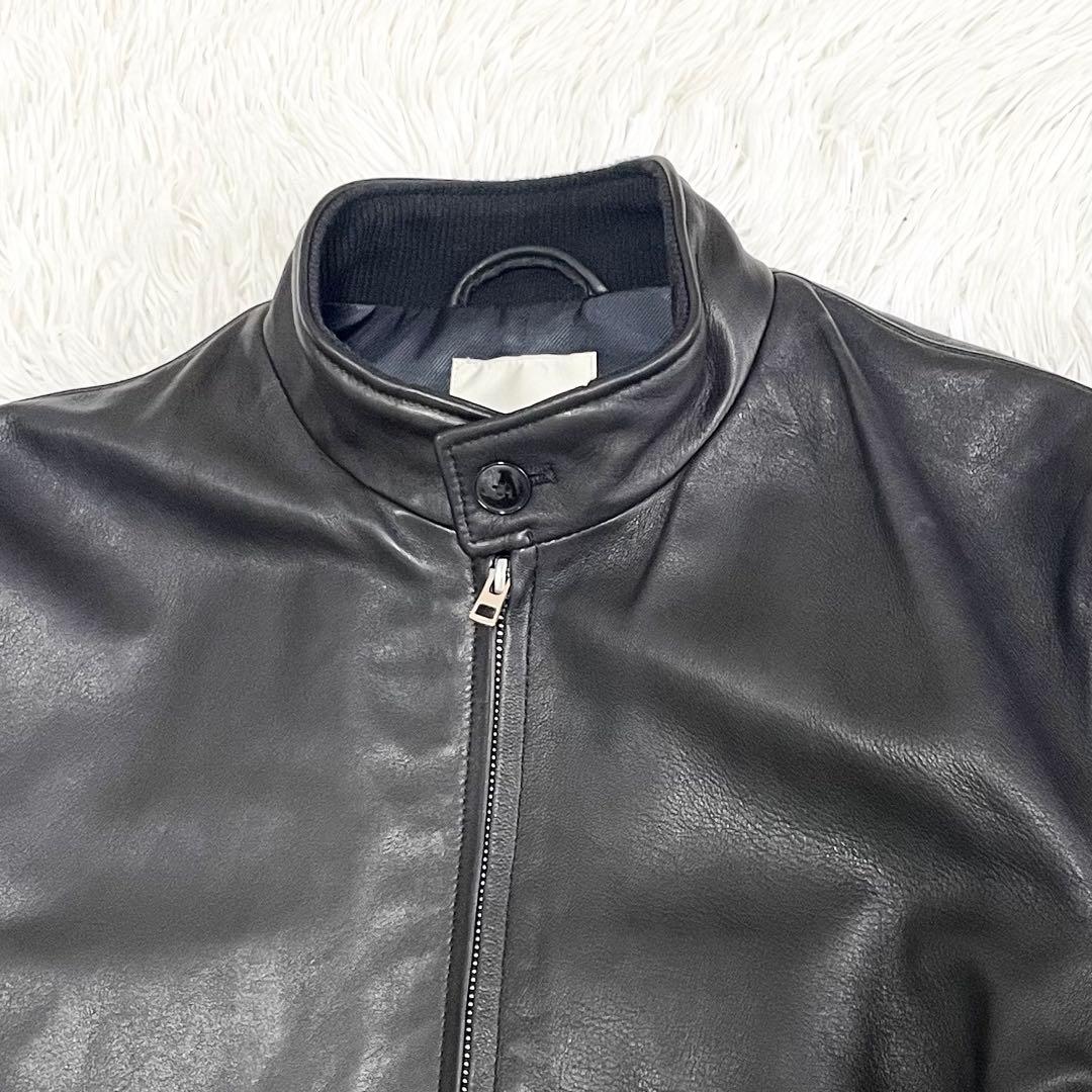 【専用】エディフィス シングルライダース ラムレザー 羊革 ブラック L