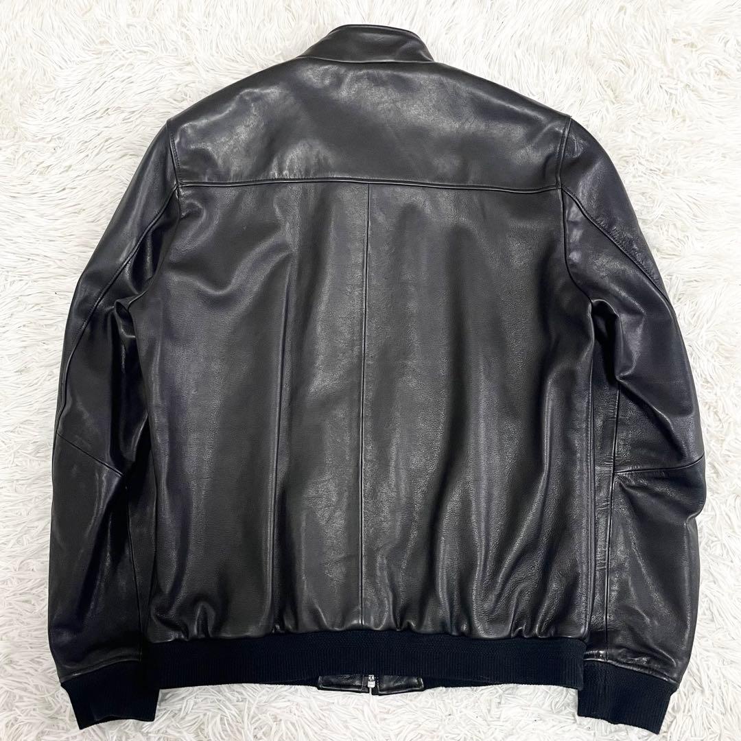 【専用】エディフィス シングルライダース ラムレザー 羊革 ブラック L