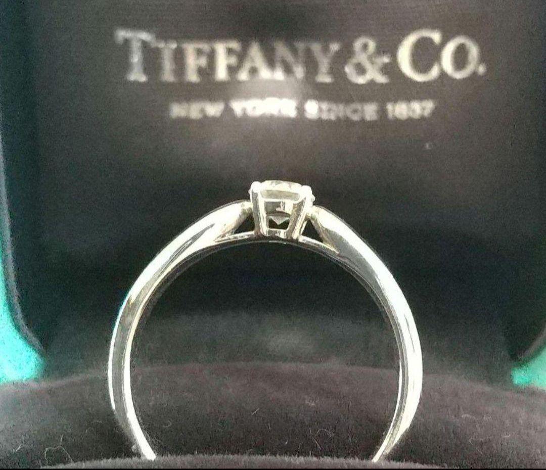 ティファニー ハーモニー ダイヤモンドリング 0.21ct/I/VS1/3EX