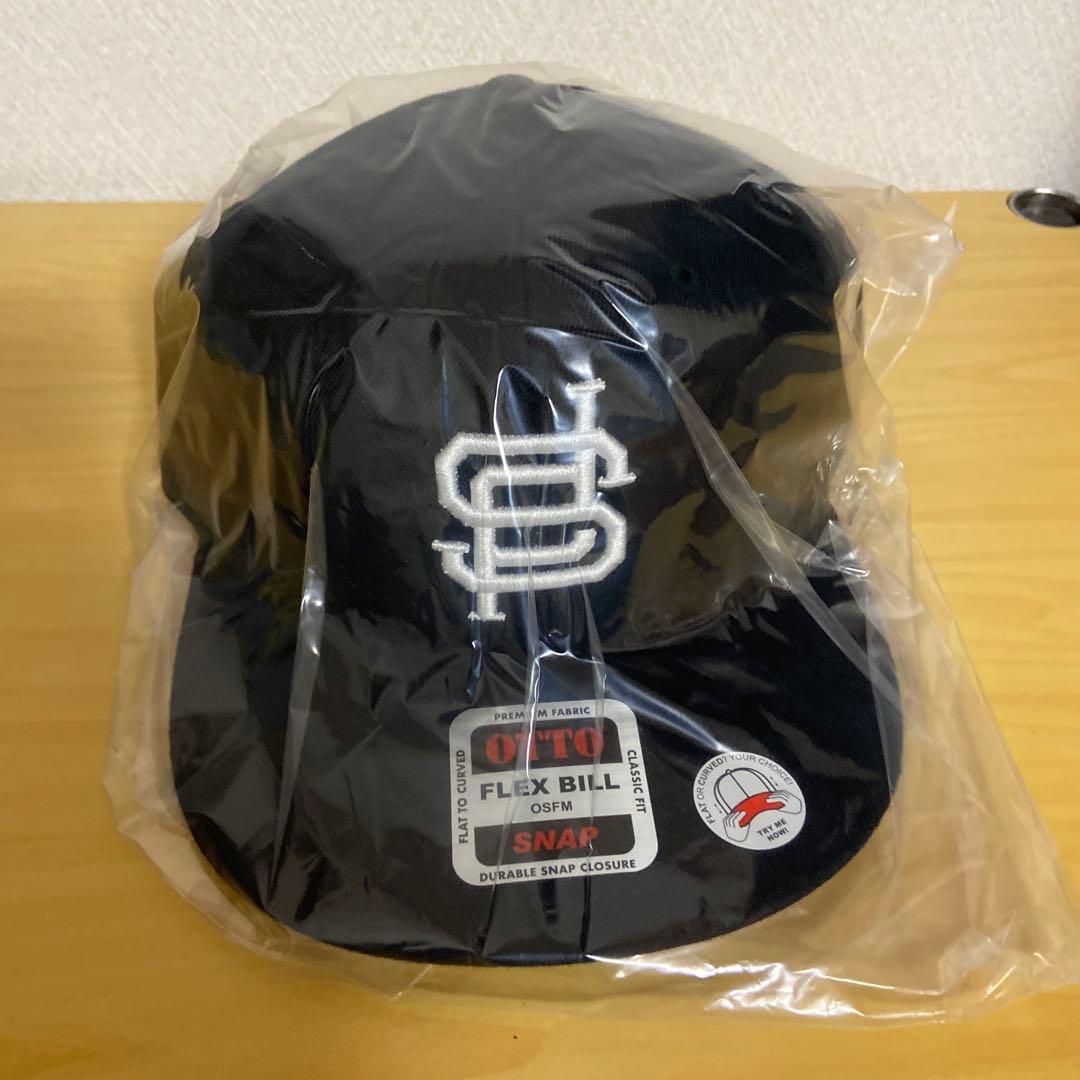 deps BASEBALL LOGO CAP【BLACK×WHITE】