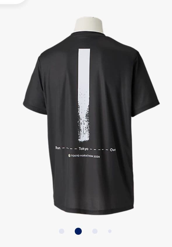ASICS 東京マラソン2026 Tシャツ XL ブラック