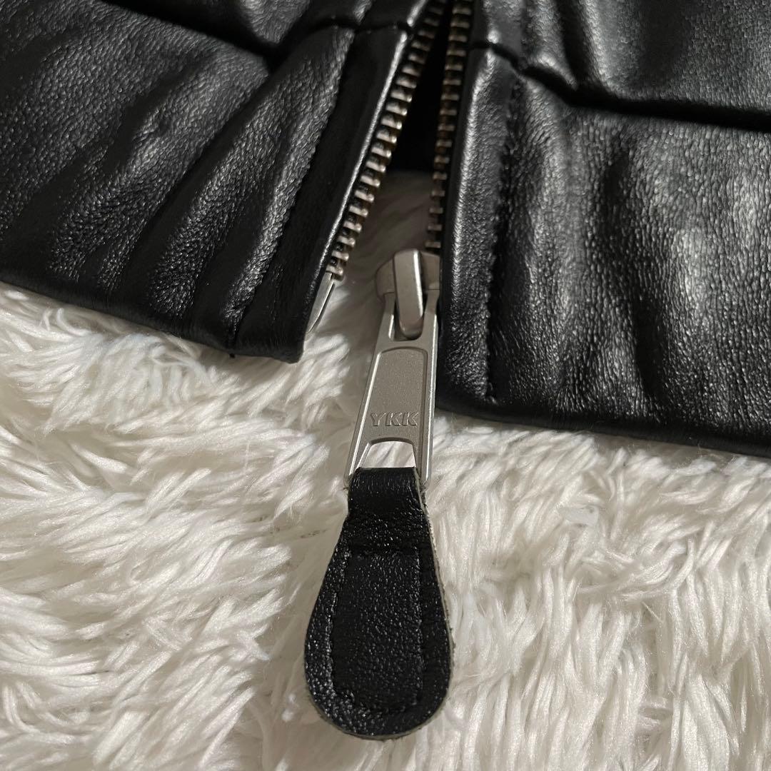 ジャケット・アウター LFYT MONOGRAM LF LOGO LAMB LEATHER JKT