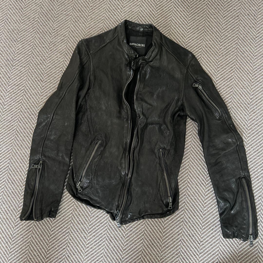 BUFFALO BOBS シングルライダースジャケット 匠レザー