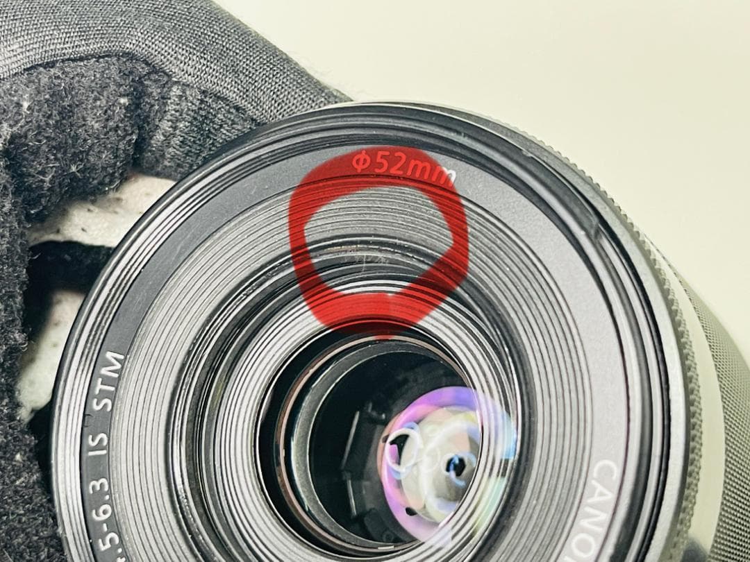 実用美品 Canon EF-M 55-200mm f4.5-6.3 IS STM