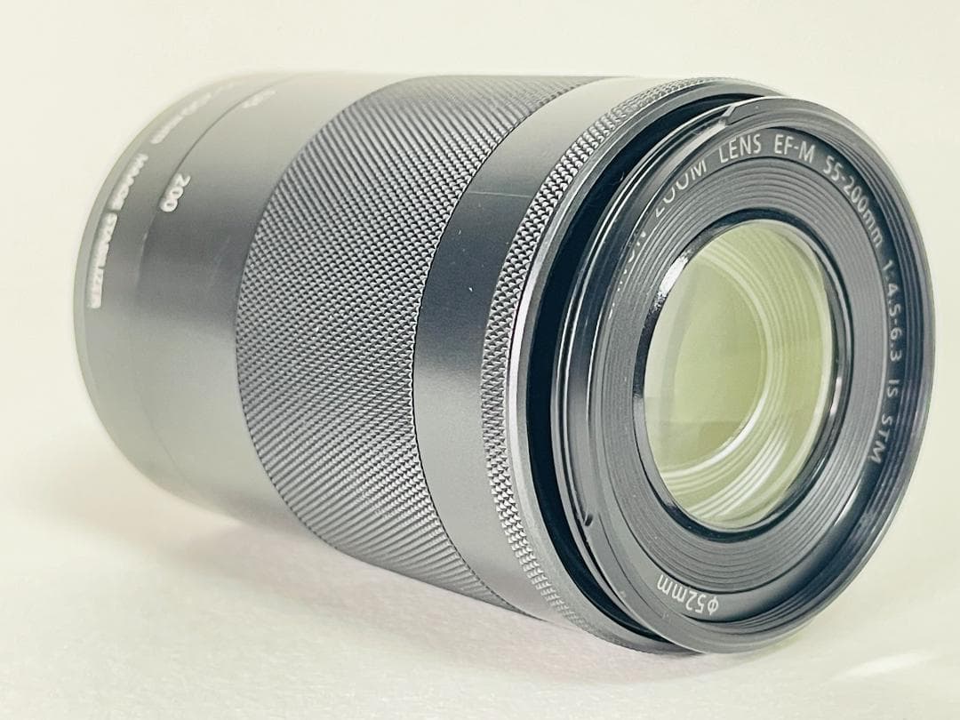 実用美品 Canon EF-M 55-200mm f4.5-6.3 IS STM