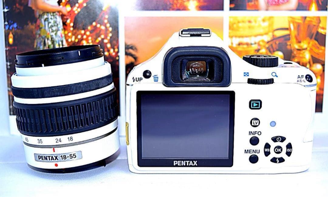 ☆一眼レフデビュー☆スマホ転送☆PENTAX K−X レンズキット