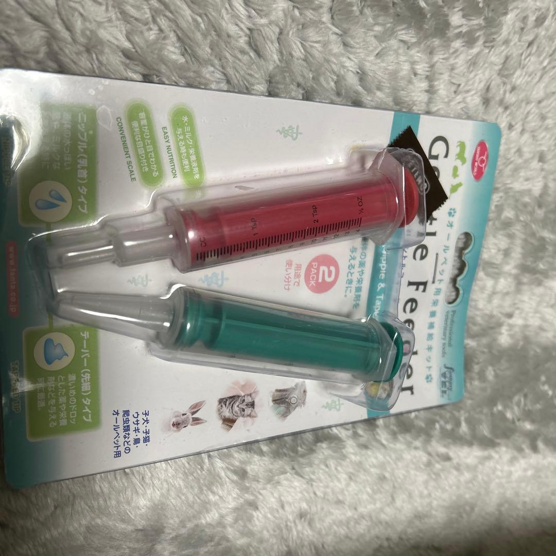 【Betty 】ロイカナ腎臓サポート流動食4本セット＋2本ちゅ〜るシリンジ