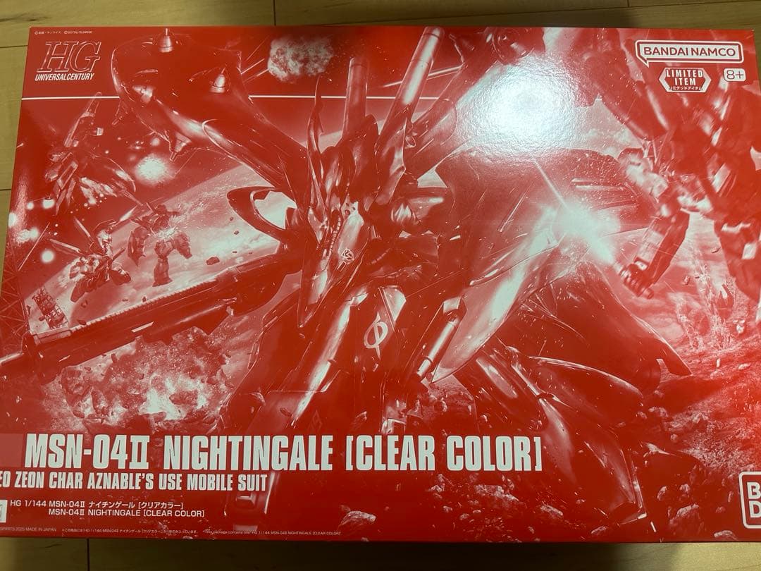 HGUC 1/144 ナイチンゲール　クリアカラー