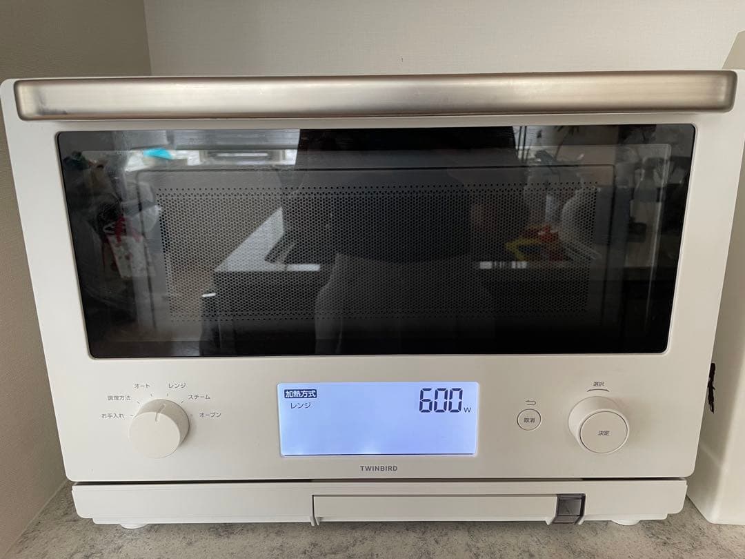 TWINBIRD 電子レンジ ホワイト