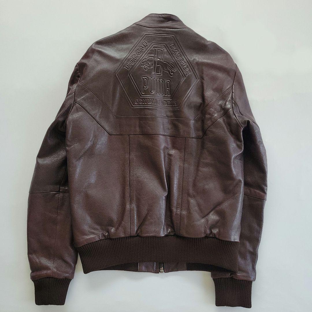 PUMA プーマ　レザージャケット　S　ルドルフダスラー　革ジャン ライダース