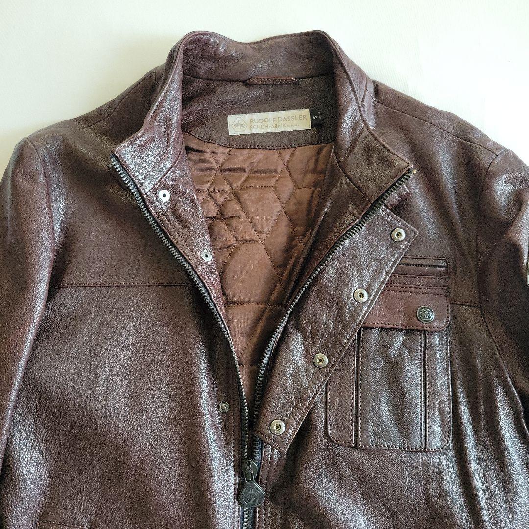 PUMA プーマ　レザージャケット　S　ルドルフダスラー　革ジャン ライダース